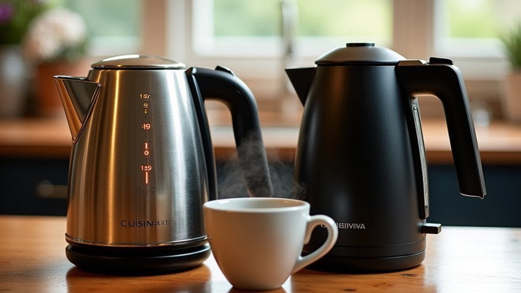 precision temperature control kettles