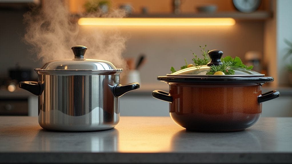 pressure cookers save time