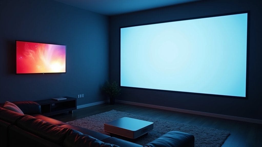 Projectors vs. TVs: Which Is Better for Home Theater? 1 projectors offer immersive experiences