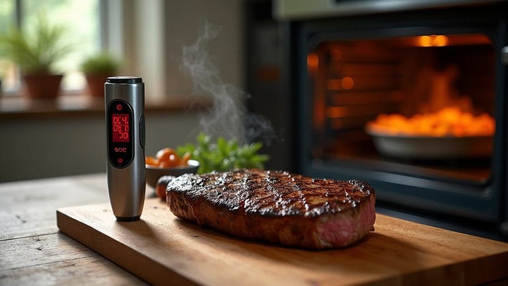 real time cooking temperature monitoring