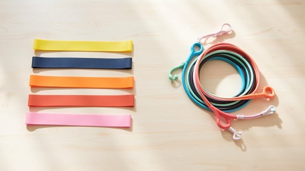 TheraBand vs. Fit Simplify: Best Resistance Bands for Beginners 2 resistance bands for fitness