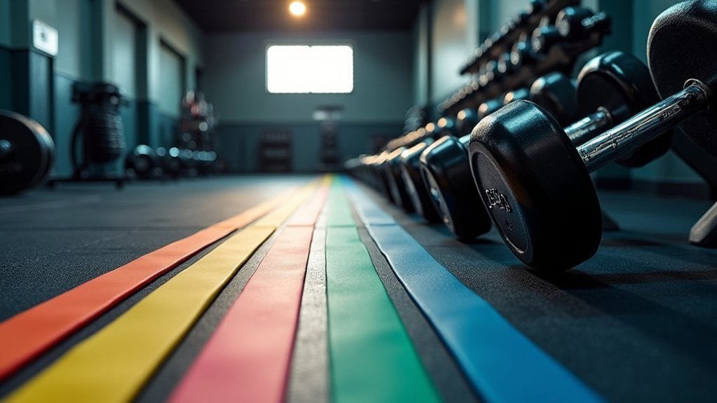 Resistance Bands vs. Free Weights: Which Builds Muscle? 2 resistance bands versus free weights