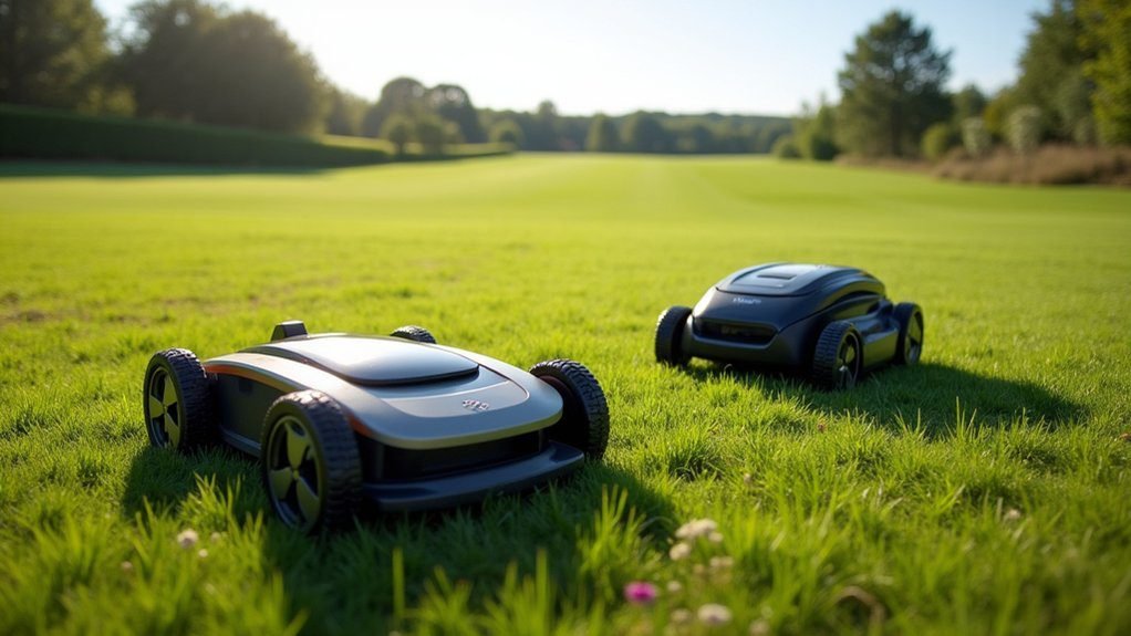 robotic mowers for large yards
