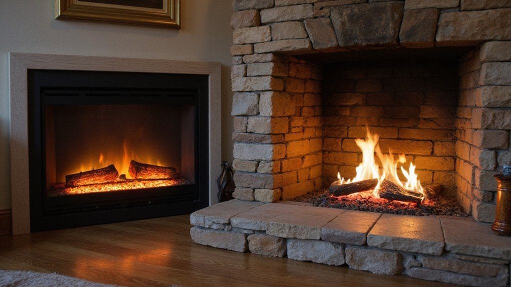 safety comparison of fireplaces