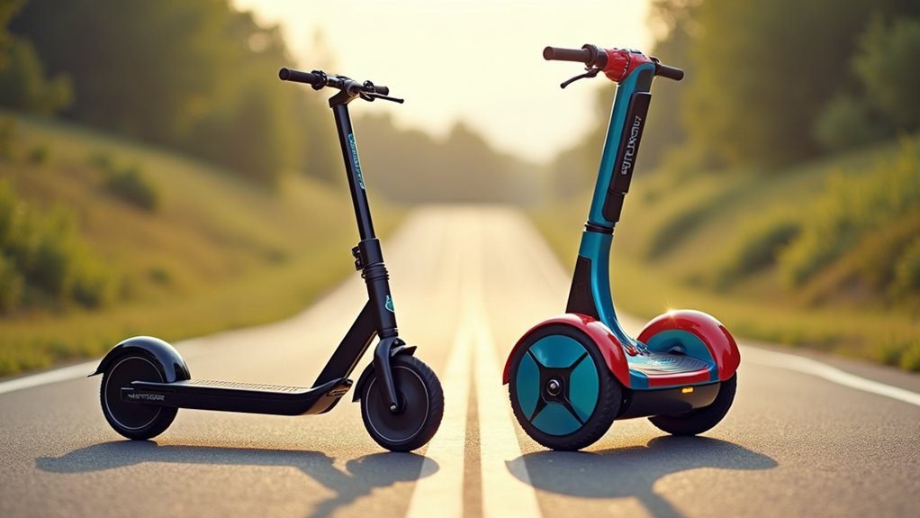 scooter performance comparison metrics