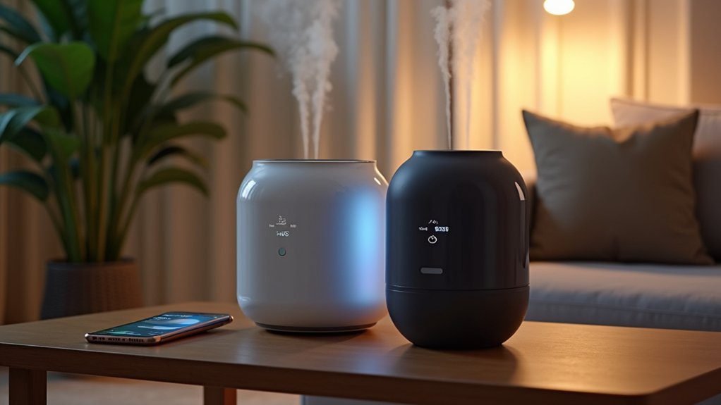 smart app controlled humidifiers