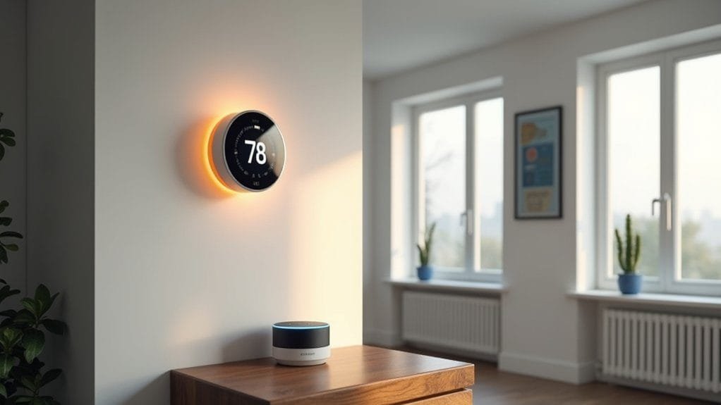 smart thermostats voice control