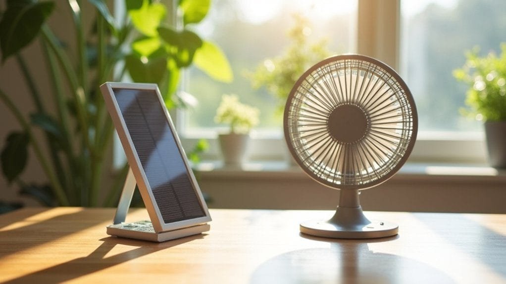 Solar vs. Battery-Powered Fans: Which Is Eco-Friendly? 3 solar vs battery fan efficiency