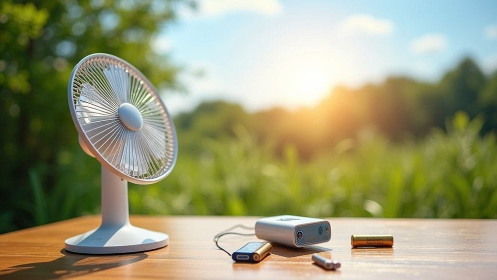 Solar vs. Battery-Powered Fans: Which Is Eco-Friendly? 1 solar vs battery fans