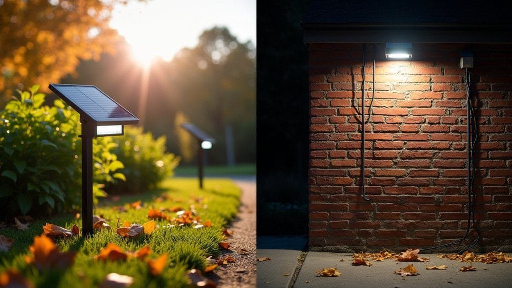 Solar vs. Wired Security Lights: Which Deters Burglars? 2 solar vs wired savings