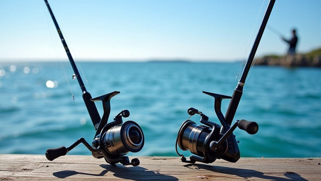 spinning vs baitcasting rods
