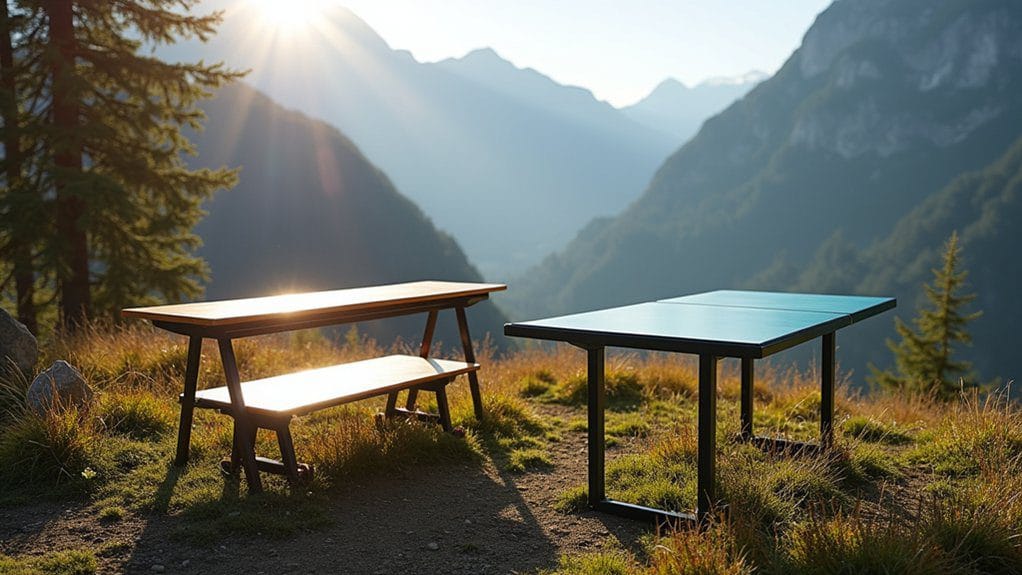ALPS Mountaineering vs. GCI Outdoor: Best Camping Table 1 sturdy portable camping table