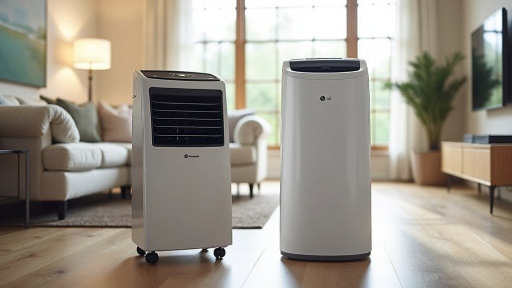 Honeywell vs. LG: Best Portable AC for Large Rooms 1 superior cooling performance comparison