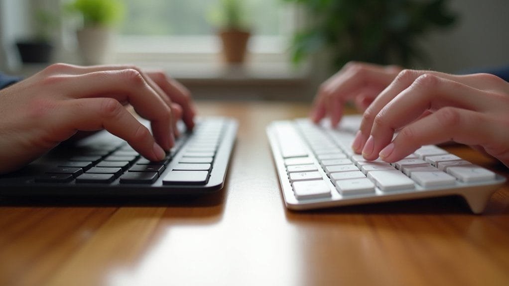 tactile feedback versus quiet operation