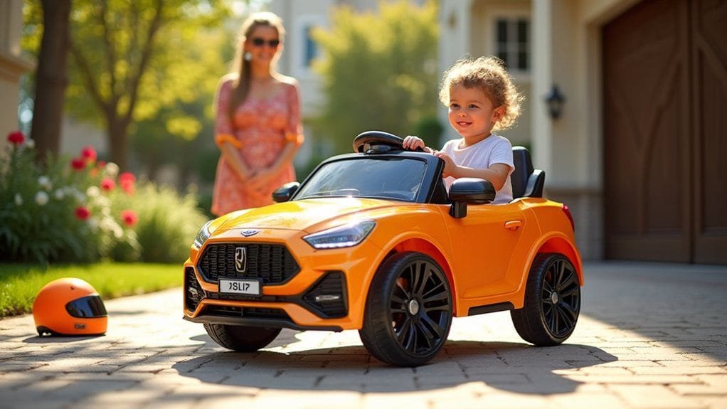 toddler ride on car safety