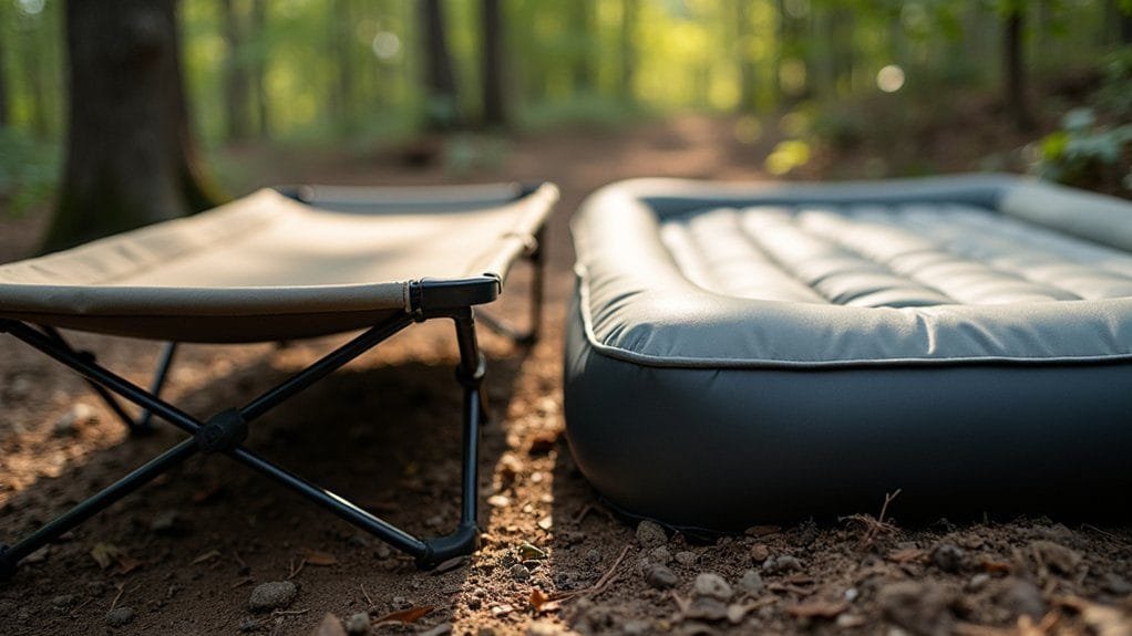 Camping Cots vs. Air Mattresses: Which Is More Durable? 3 user weight affects sleeping systems