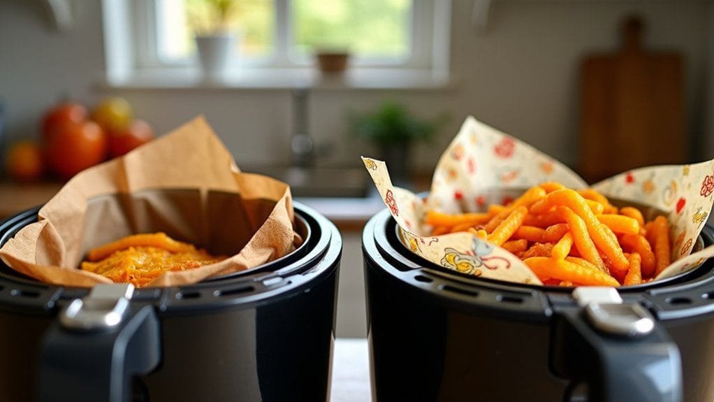 Cosori vs. GoWISE: Best Air Fryer Basket Liners 1 versatile non stick cooking liners