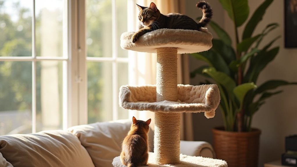 vertical space enriches cats