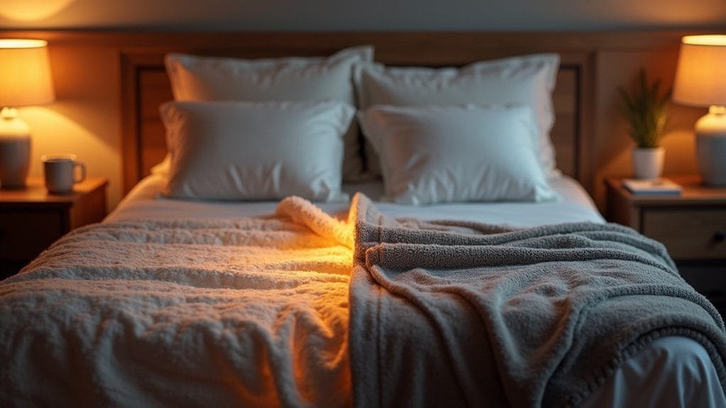 warmth versus comfort blankets